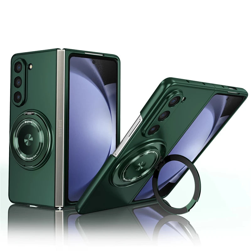 Rotating Bracket Magnetic Phone Case For Samsung