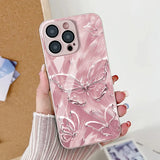 Marble Pattern  Tempered Glass Phone Case For iPhone