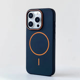 Ultra Thin Simple Hit Color Magsafe Phone Case for iPhone