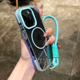Luxury Clear Soft For Magsafe Case for iPhone