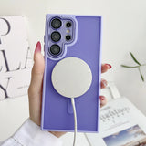 Matte Translucent Magsafe Case For Samsung