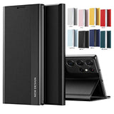 Luxury Leather Flip Case For Samsung Galaxy