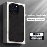 Business Suede Anti-slip Phone Case For iPhone