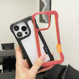 Contrasting Colors Borderless Frame Case For iPhone