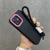 Luxury Wrist Strap Bracelet Lanyard Case For iPhone