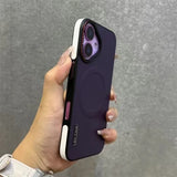 Matte Leather Magnetic For Magsafe Phone Case For iPhone