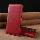 Funda Wallet Card Slot Luxury Leather Case For Samsung