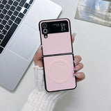 Business PU Leather Magsafe Case for Samsung Galaxy