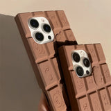 3D Chocolate Rilakkuma Silicone  Case For iPhone