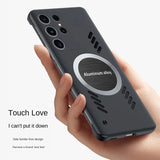 Borderless Cooling Thin Magnetic Phone Case for Samsung Galaxy