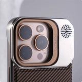 Luxury Frameless Carbon Fiber Pattern Slim Case for iPhone