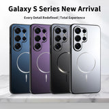 Luxury Slim Plating Glossy Matte Hard Case for Samsung