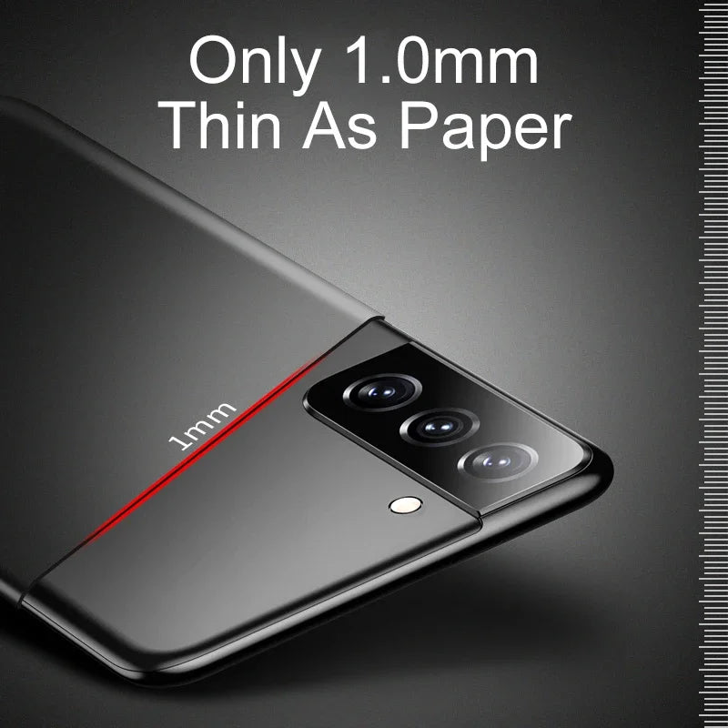 Luxury Matte Thin Slim Hard Back Cover Case For Samsung Galaxy