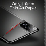 Luxury Matte Thin Slim Hard Back Cover Case For Samsung Galaxy