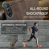 Leather Wallet Card Slot Phone Case for Samsung