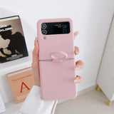 Liquid Silicone Ring Holder Case for Samsung Galaxy