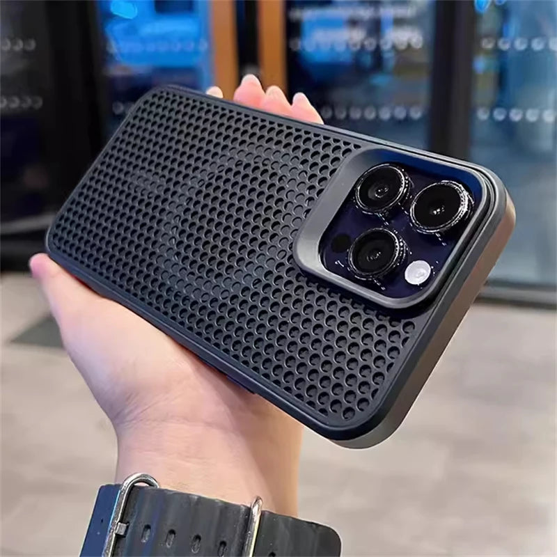Heat Dissipation Mesh Case For iPhone