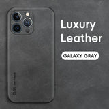 Luxury Leather Phone Case For iPhone