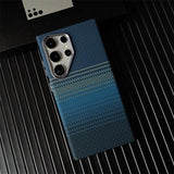Luxury Carbon Fiber Texture Alloy Case For Samsung