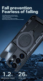 Magnetic Ring Holder Armor Shockproof Case For Samsung