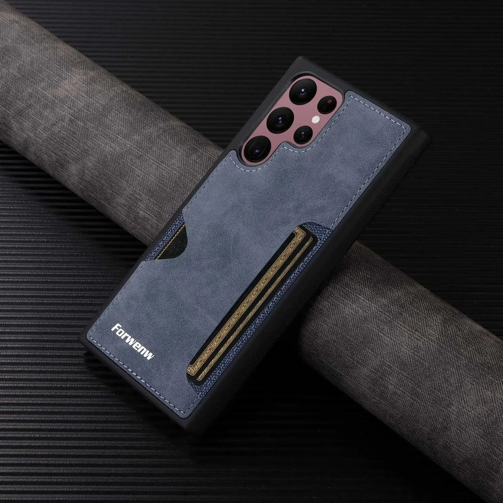 Retro LeatherCover Solt Case for Samsung Galaxy
