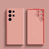 Liquid Soft Silicone Case For Samsung