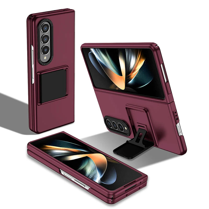 Frosted anti-fall bracket Case For Samsung
