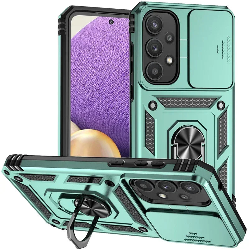 Anti-fall Shockproof Armor Case for Samsung Galaxy Ring Stand Case For Samsung