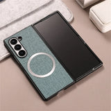 Cloth Pattern Magsafe Magnetic Cases For Samsung