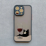 Funny Cat Daily Life Phone Case For iPhone