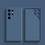 Liquid Soft Silicone Case For Samsung