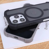 Magnetic Luxury Matte Fall prevention Case For iPhone