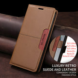 Flip Leather Magnetic Wallet Case for Samsung