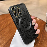 Heat Dissipation Glass Camera Protector Ultra Thin Anti Drop Case for iPhone