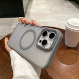 Luxury Matte Magsafe Phone Case For iPhone