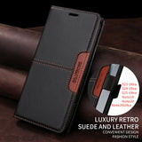 Flip Leather Magnetic Wallet Case for Samsung