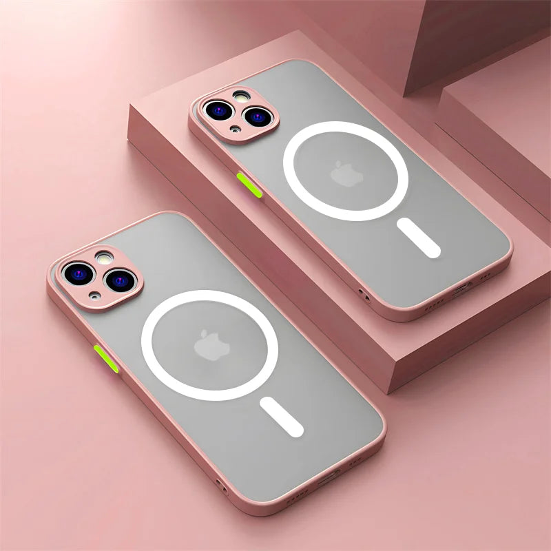 Shockproof Armor Matte Case For iPhone