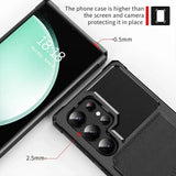 Magnetic Cards Solt Wallet Leather Case For Samsung