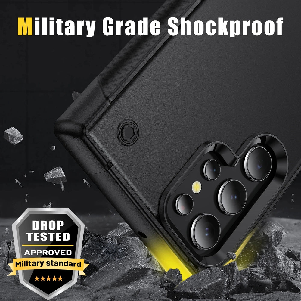 Heavy Duty Armor Shockproof Kickstand Case For Samsung
