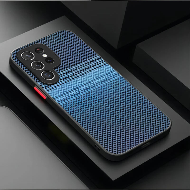 Luxury Real Aramid Fiber Matte Case For Samsung Galaxy