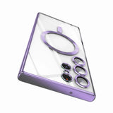 Luxury Plating Magnetic Case For Samsung Galaxy