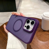 Luxury Matte Magsafe Phone Case For iPhone