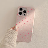 Cute Cartoon Cherry Pattern Phone Case For iPhone