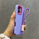 Luxury Wrist Strap Bracelet Lanyard Case For iPhone