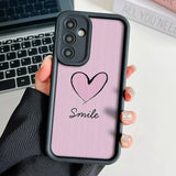 Love Heart Wrist Chain Lanyard Phone Case for Samsung