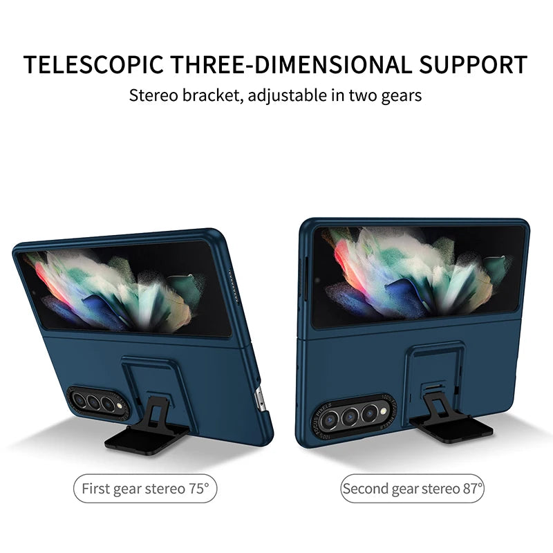 Frosted anti-fall bracket Case For Samsung