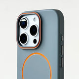 Ultra Thin Simple Hit Color Magsafe Phone Case for iPhone