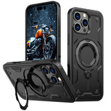 Shockproof Armor Metal Ring Holder Case For iPhone
