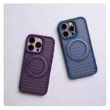 360° Rotating Ring Bracket Heat Dissipation Magnetic Case For iPhone