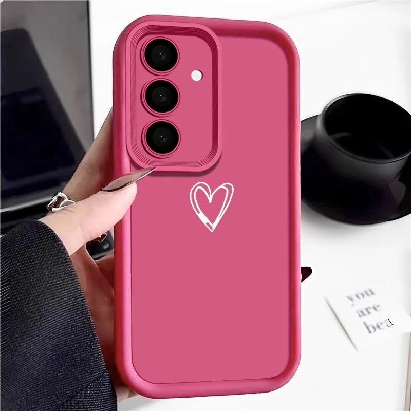 Simple Love TPU Case For Samsung Galaxy